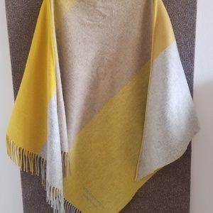 Burberry triangle cashmere women's scarf